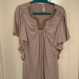 Kische Beaded Tee